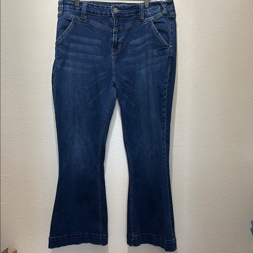 Rock & Roll High Rise Trouser, Size 36x30